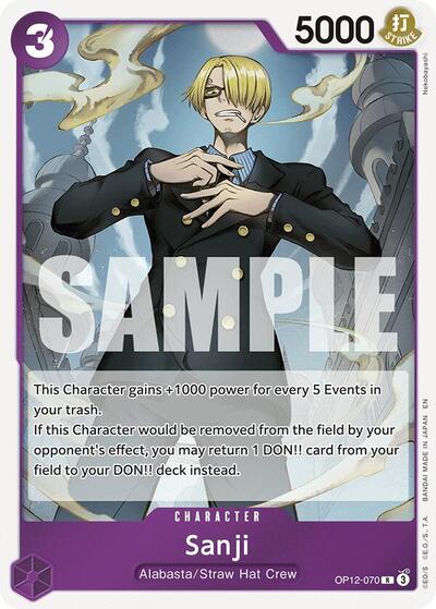 Sanji - (OP12-070) - Legacy of the Master - (Rare)
