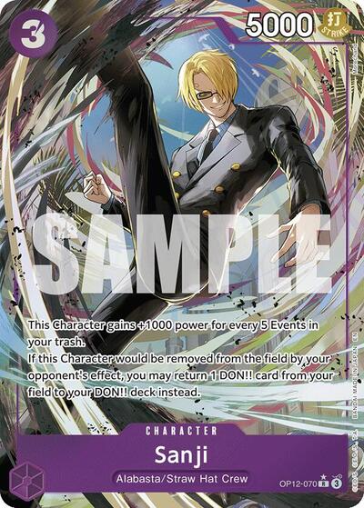 Sanji - (OP12-070) - Legacy of the Master - (Rare)