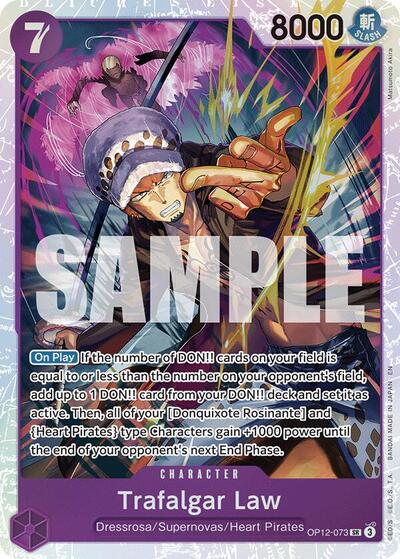 Trafalgar Law - (OP12-073) - Legacy of the Master - (Super Rare)
