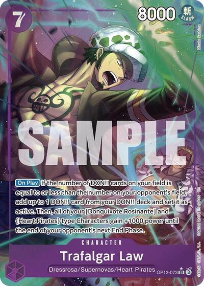Trafalgar Law - (OP12-073) - Legacy of the Master - (Super Rare)
