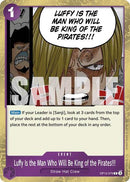 Luffy Is the Man Who Will Be King of the Pirates!!! - (OP12-079) - Legacy of the Master - (Rare)
