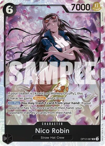 Nico Robin - (OP12-087) - Legacy of the Master - (Super Rare)