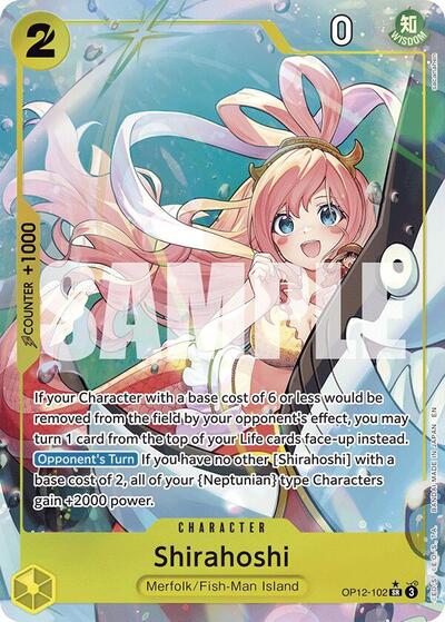 Shirahoshi - (OP12-102) - Legacy of the Master - (Super Rare)