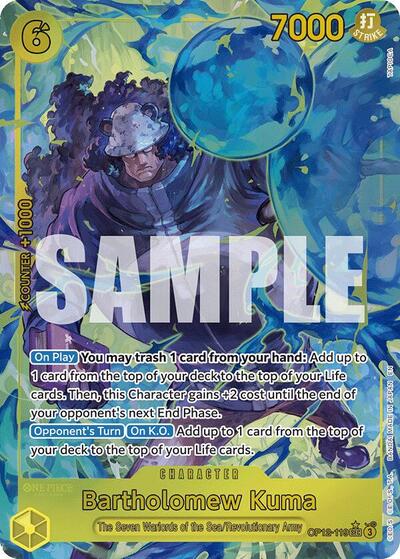 Bartholomew Kuma - (OP12-119) - Legacy of the Master - (Secret Rare)