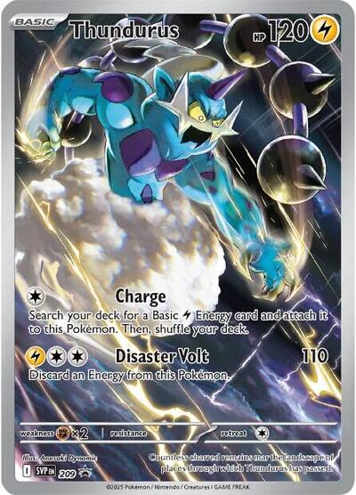 Thundurus - (209) - SV: Scarlet & Violet Promo Cards - (Promo)