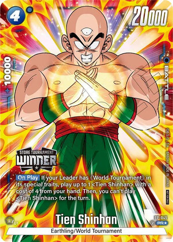 Tien Shinhan (FP-045) (Tournament Pack 07 - Winner) [Fusion World Tournament Cards]