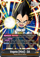 Vegeta (Mini) : DA - FP-047 (Tournament Pack 07) [Fusion World Tournament Cards]