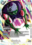 Piccolo Jr. (FP-048) (Tournament Pack 07 - Winner) [Fusion World Tournament Cards]