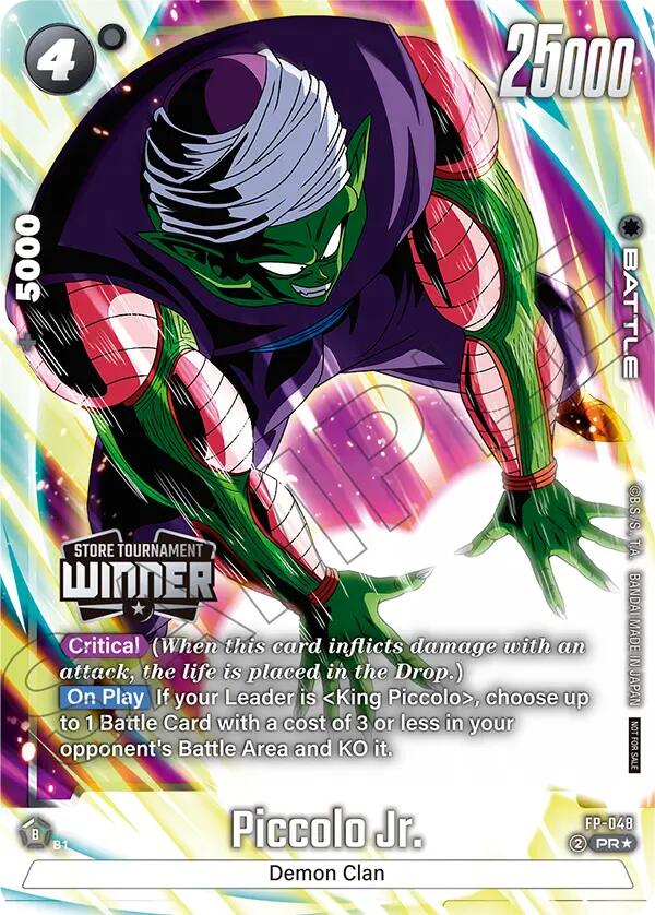 Piccolo Jr. (FP-048) (Tournament Pack 07 - Winner) [Fusion World Tournament Cards]