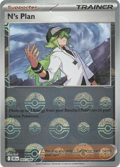N's Plan (Poke Ball Pattern) - (083/086) - SV: Black Bolt - (Uncommon)