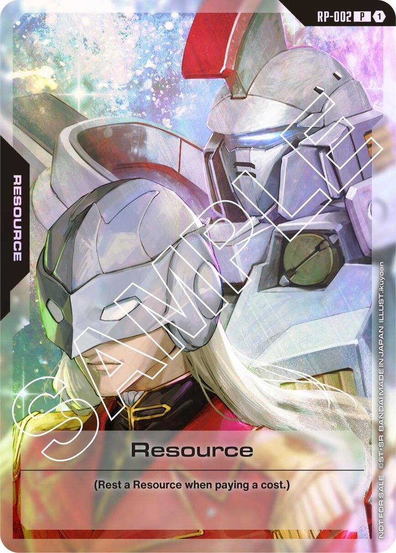 Image for Resource (RP-002) (Mobile Suit Gundam Wing) (RP-002) - Gundam Card Game