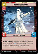 Hoth Lieutenant (92/104) (92/104) [Intro Battle: Hoth]