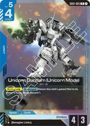 Image for Unicorn Gundam (Unicorn Mode) (Launch Event) (GD01-005) - Gundam Card Game