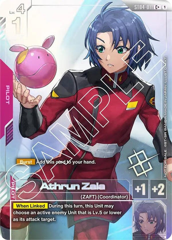 Image for Athrun Zala (Store Tournament Winner Pack 01) (ST04-011) - Gundam Card Game