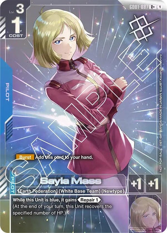 Image for Sayla Mass (Store Tournament Winner Pack 01) (GD01-087) - Gundam Card Game