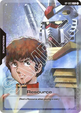 Image for Resource (RP-003) (Mobile Suit Gundam) (RP-003) - Gundam Card Game