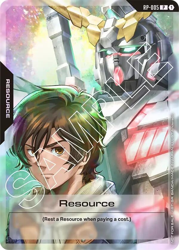 Image for Resource (RP-005) (Mobile Suit Gundam Unicorn) (RP-005) - Gundam Card Game