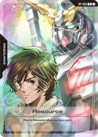 Image for Resource (RP-005) (Mobile Suit Gundam Unicorn) (RP-005) - Gundam Card Game