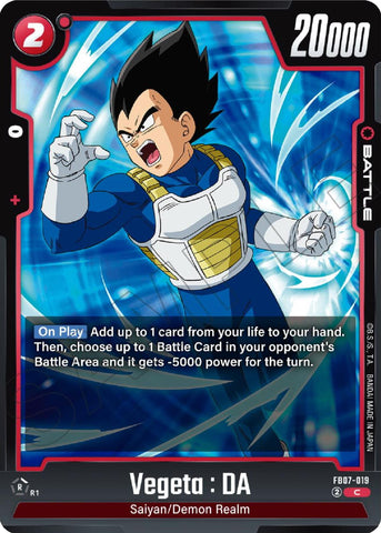 Vegeta : DA (FB07-019) [Wish For Shenron]
