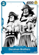 Decalvan Brothers (Parallel) - (ST22-008) - Starter Deck 22: Ace & Newgate - (Common)