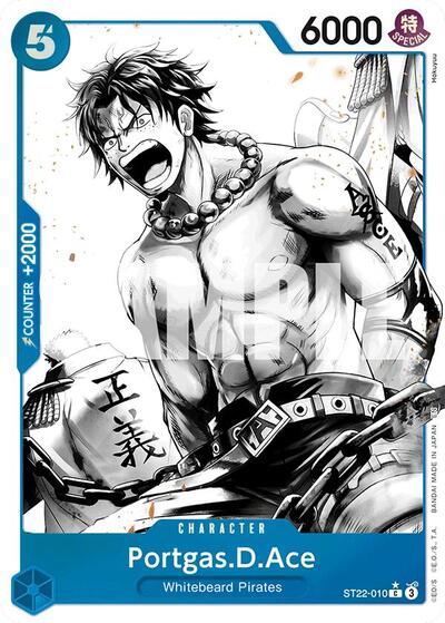 Portgas.D.Ace (Parallel) - (ST22-010) - Starter Deck 22: Ace & Newgate - (Common)