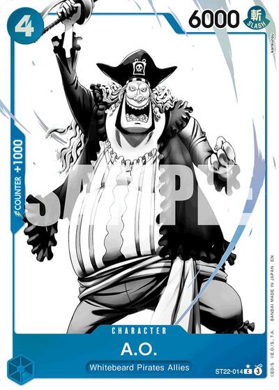 A.O. (Parallel) - (ST22-014) - Starter Deck 22: Ace & Newgate - (Common)