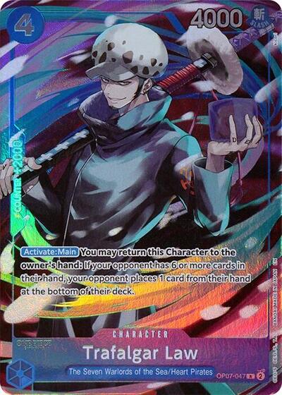 Trafalgar Law (Seven Warlords of the Sea Binder Set) - (OP07-047) - One Piece Promotion Cards - (Rare)