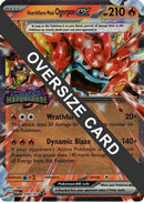 Hearthflame Mask Ogerpon ex (Twilight Masquerade Stamp) 40 - Jumbo Cards Holofoil