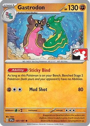 Gastrodon (107/191) [Prize Pack Series Seven]