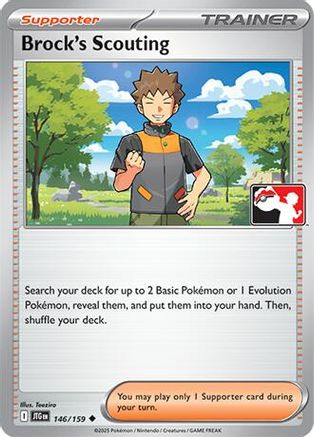 Brock's Scouting (146/159) [Prize Pack Series Seven]