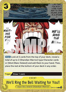 We'll Ring the Bell Waiting for You!! - (OP12-116) - Legacy of the Master Release Event Cards - (Common)