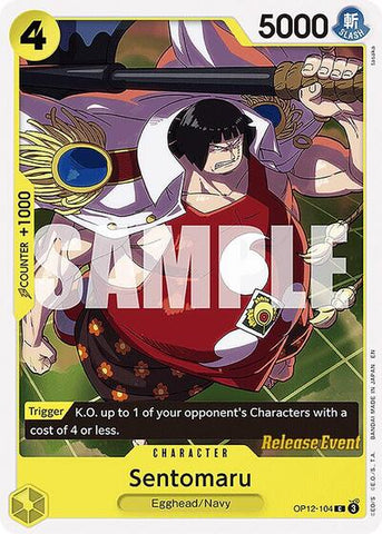 Sentomaru - (OP12-104) - Legacy of the Master Release Event Cards - (Common)