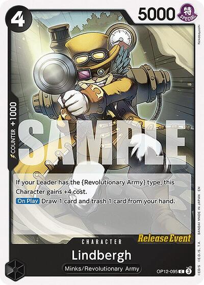 Lindbergh - (OP12-095) - Legacy of the Master Release Event Cards - (Common)
