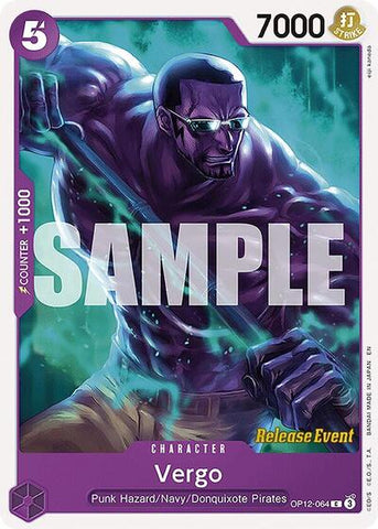 Vergo - (OP12-064) - Legacy of the Master Release Event Cards - (Common)