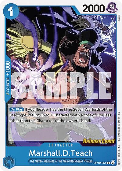 Marshall.D.Teach - (OP12-054) - Legacy of the Master Release Event Cards - (Common)