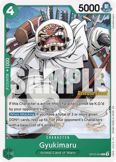 Gyukimaru - (OP12-024) - Legacy of the Master Release Event Cards - (Common)