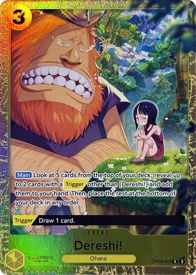 Dereshi! (Premium Card Collection -Best Selection Vol. 4-) - (OP09-117) - One Piece Promotion Cards - (Rare)