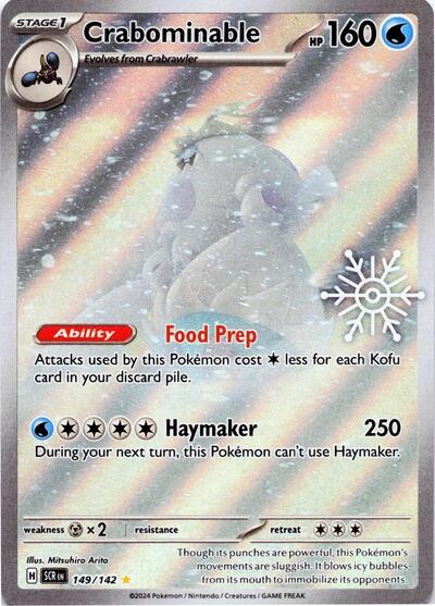 Crabominable (Holiday Calendar) - (149/142) - Miscellaneous Cards & Products - (Illustration Rare)