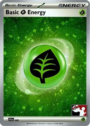 Basic Grass Energy (009) (Cosmos Holo) [Prize Pack Series Seven]