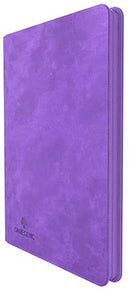 Image for GameGenic Zip-Up Album 18-Pocket Side-Loading - Purple - Storage Albums