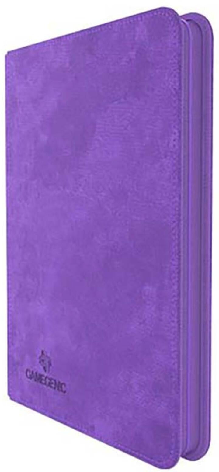 Image for GameGenic Zip-Up Album 8-Pocket Side-Loading - Purple - Storage Albums