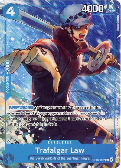 Trafalgar Law (Welcome Pack Vol. 2) - (OP07-047) - One Piece Promotion Cards - (Rare)
