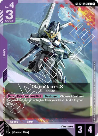 Image for Gundam X (GD02-056) (GD02-056) (Dual Impact) - Gundam Card Game