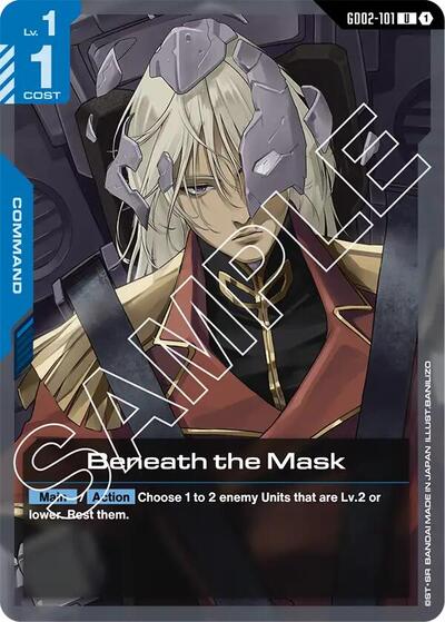 Beneath the Mask (GD02-101) - Dual Impact (UC)