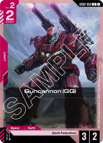 Image for Guncannon (GQ) (GD02-052) (Dual Impact) - Gundam Card Game