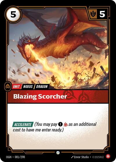 Blazing Scorcher (001/298) (Origins) (Common)