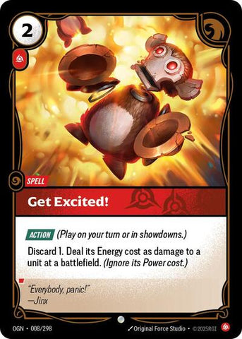 Get Excited! (008/298) (Origins) (Common)