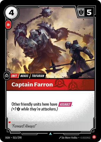 Captain Farron (015/298) (Origins) (Uncommon)
