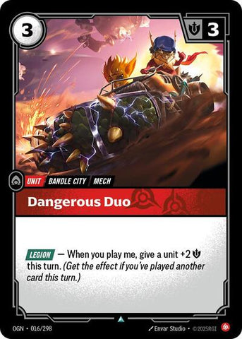 Dangerous Duo (016/298) (Origins) (Uncommon)