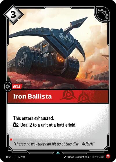 Iron Ballista (017/298) (Origins) (Uncommon)